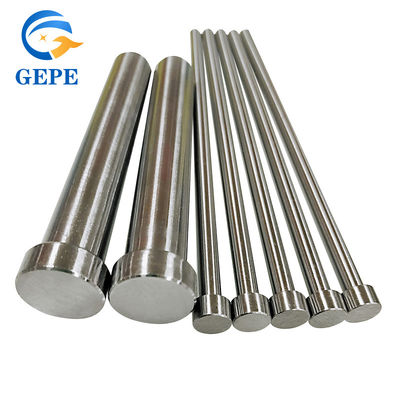 SKD61 Full Hard Flat Ejector Pin, Punch Ejector Pins قوس دعم النتريدة الصبغة